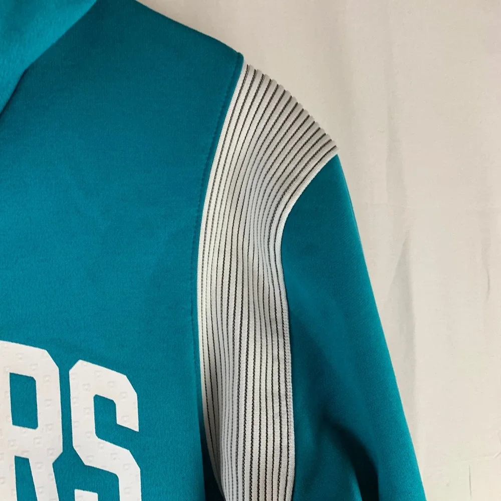 Nike Jacksonville Jaguars Hoodie‎ Mens Med Teal NFL Therma-FIT On-Field Pullover